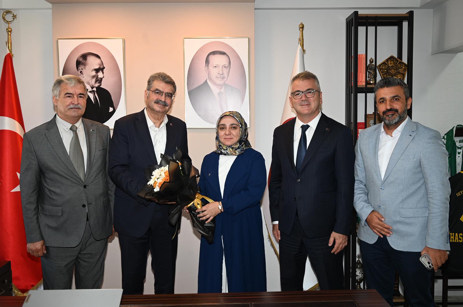 Milletvekili Orhan Erdem’den Başkan Hasan Ustaoğlu’na Ziyaret