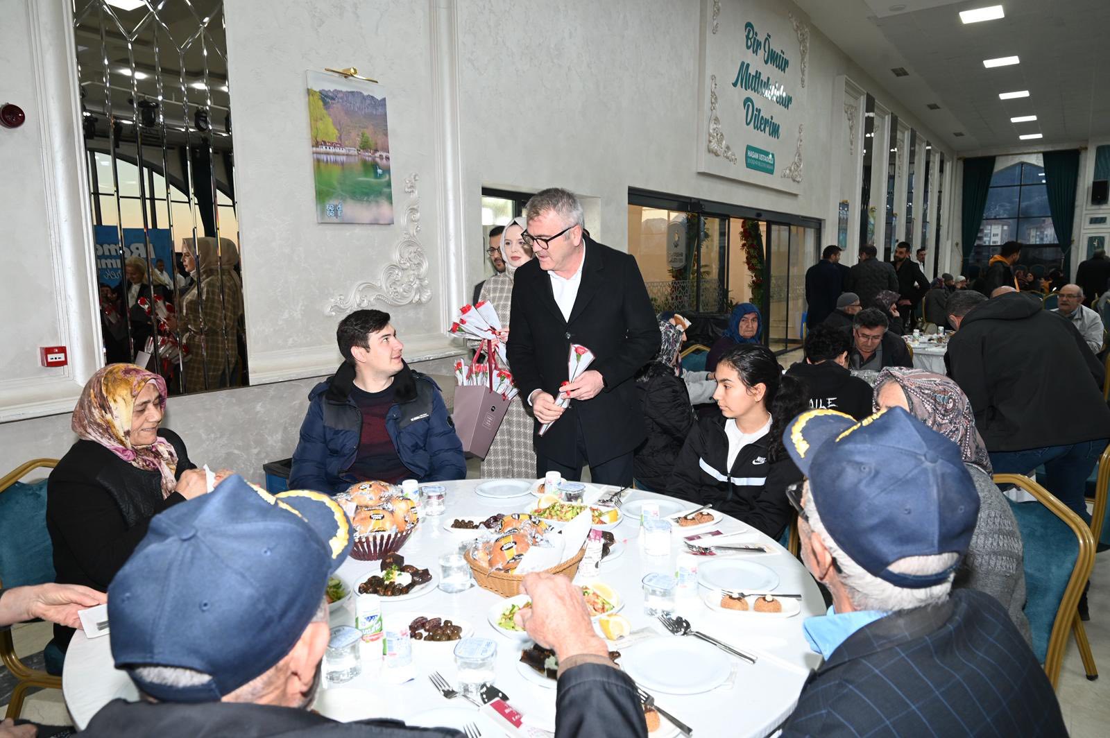  SEYDİŞEHİR'DE ŞEHİT AİLELERİ VE GAZİLER ONURUNA İFTAR YEMEĞİ