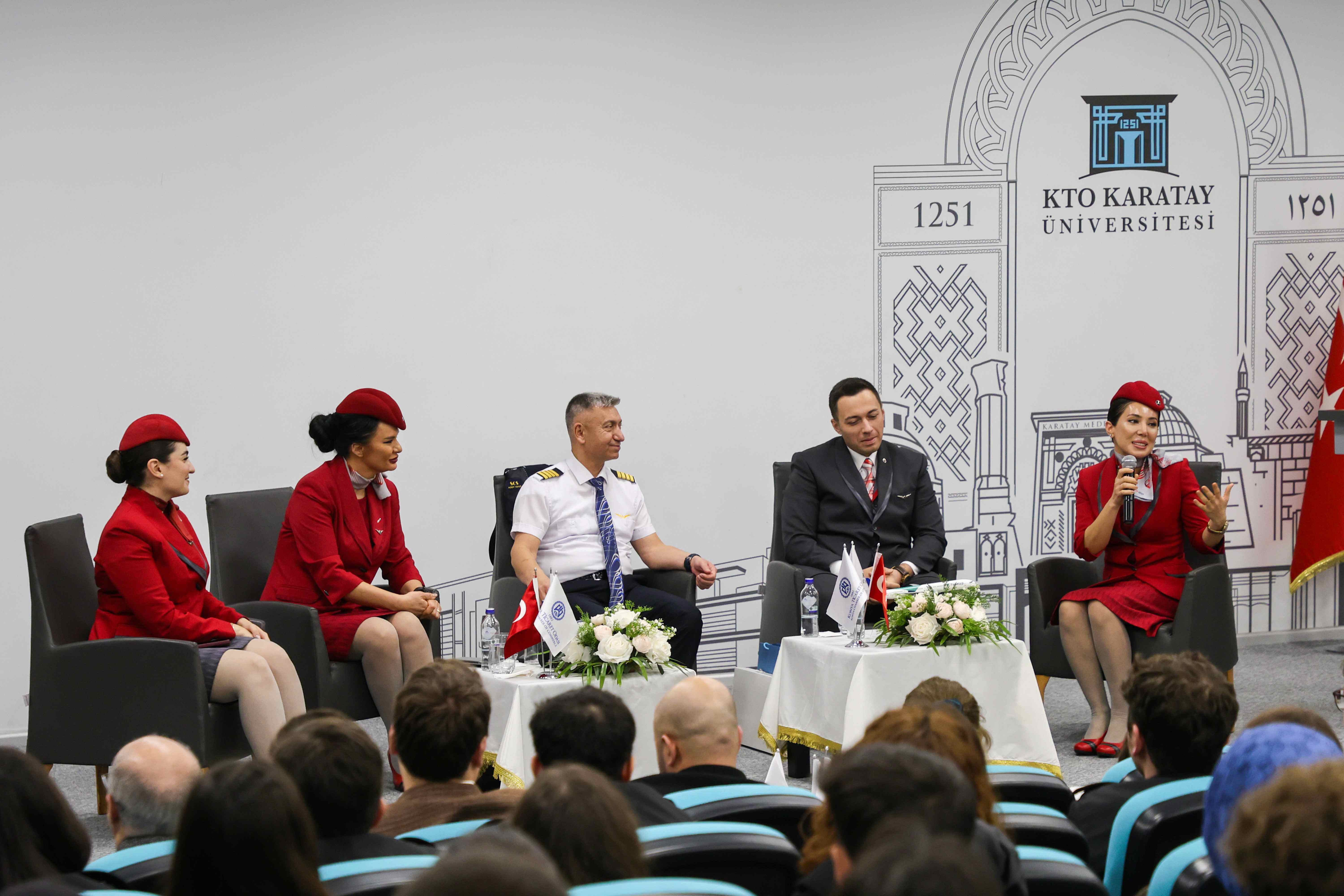 HAVACILIK SEKTÖRÜNÜN ÖNCÜ İSİMLERİ, KTO KARATAYLILAR İLE BİR ARAYA GELDİ