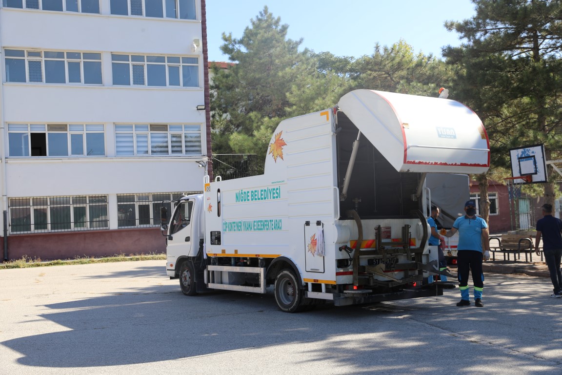 Niğde Belediyesi'nden Okullara 'Yeni Eğitim Yılı' Dokunuşu