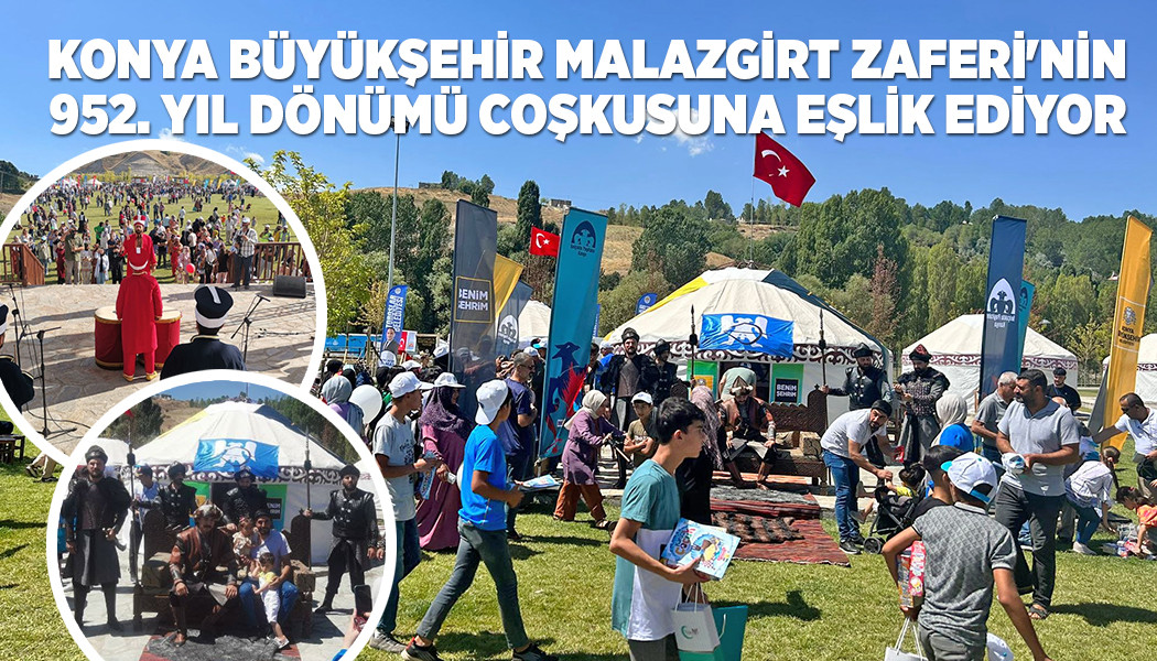 Malazgirt Zaferi'nin 952. yıl dönümü Bitlis-Ahlat’ta bu yıl da büyük bir coşkuyla kutlanıyor.