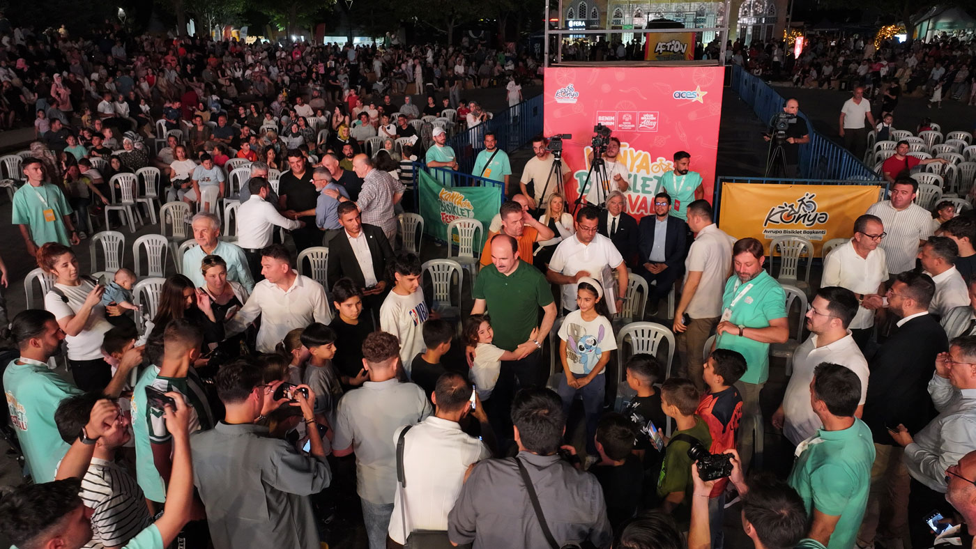 Konya Bisiklet Festivali’nin Açılışı Coşkuyla Gerçekleşti