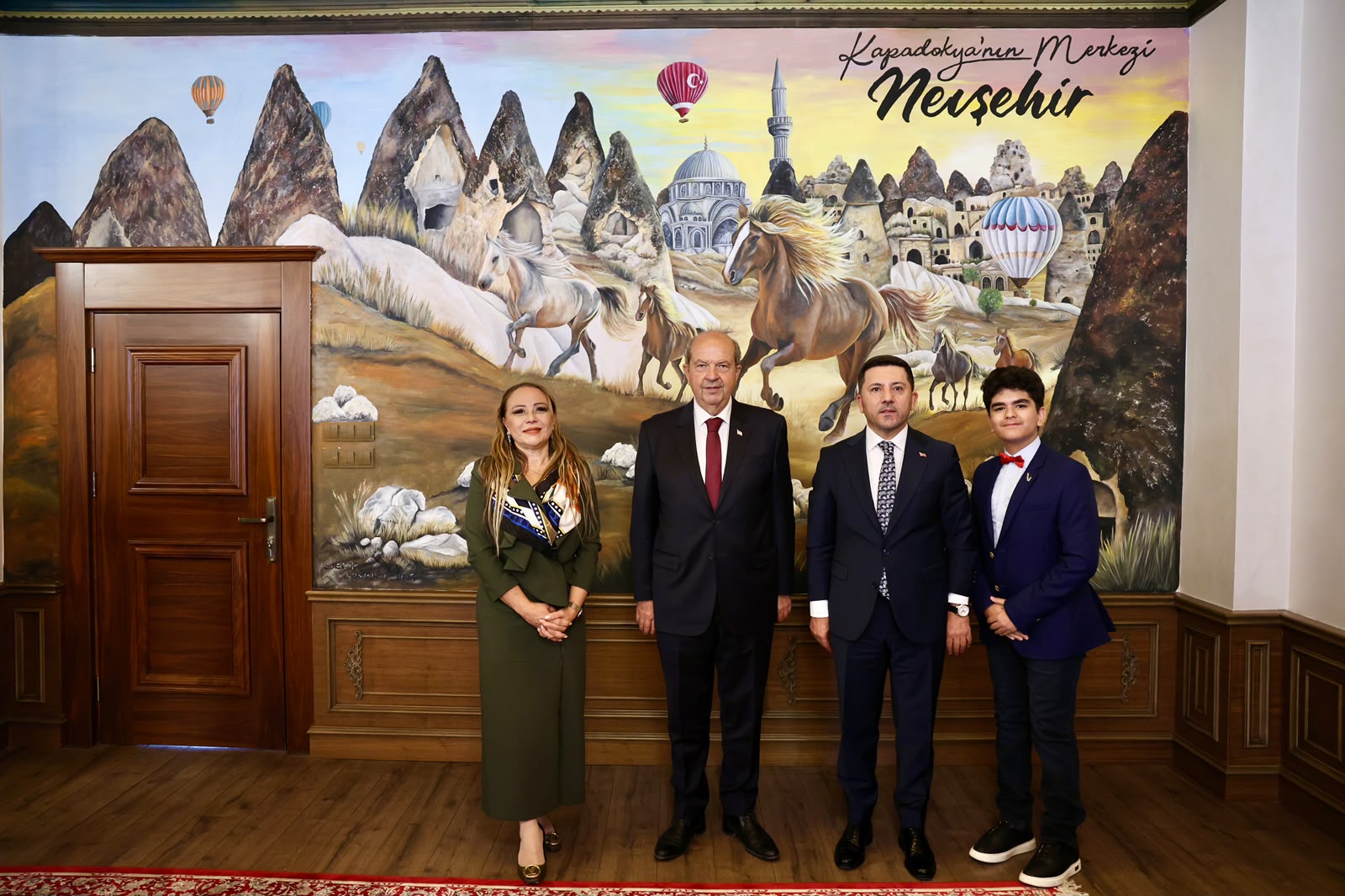 KKTC 5. Cumhurbaşkanı Ersin Tatar, Nevşehir Belediyesi’ni Ziyaret Etti
