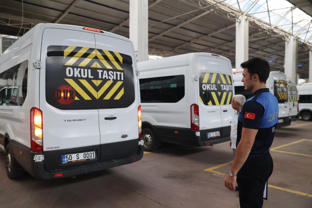 Nevşehir’de Okul Servislerine Yönelik Kapsamlı Denetim Yapıldı 