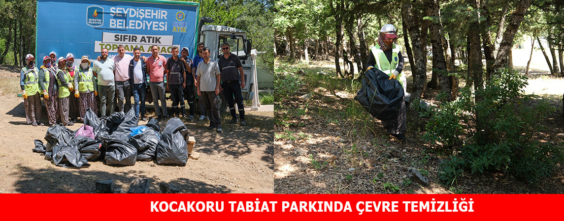 KOCAKORU TABİAT PARKINDA ÇEVRE TEMİZLİĞİ