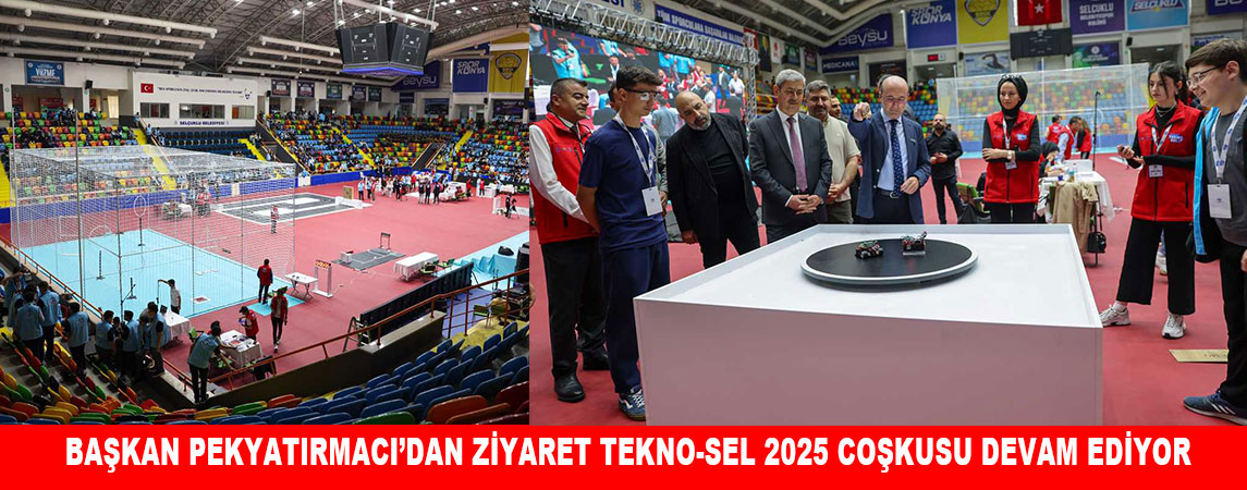 BAŞKAN PEKYATIRMACI’DAN ZİYARET TEKNO-SEL 2025 COŞKUSU DEVAM EDİYOR