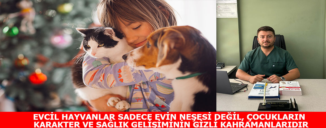 EVCİL HAYVANLAR ÇOCUKLARIN KARAKTER GELİŞİMİNİN GİZLİ KAHRAMANLARIDIR
