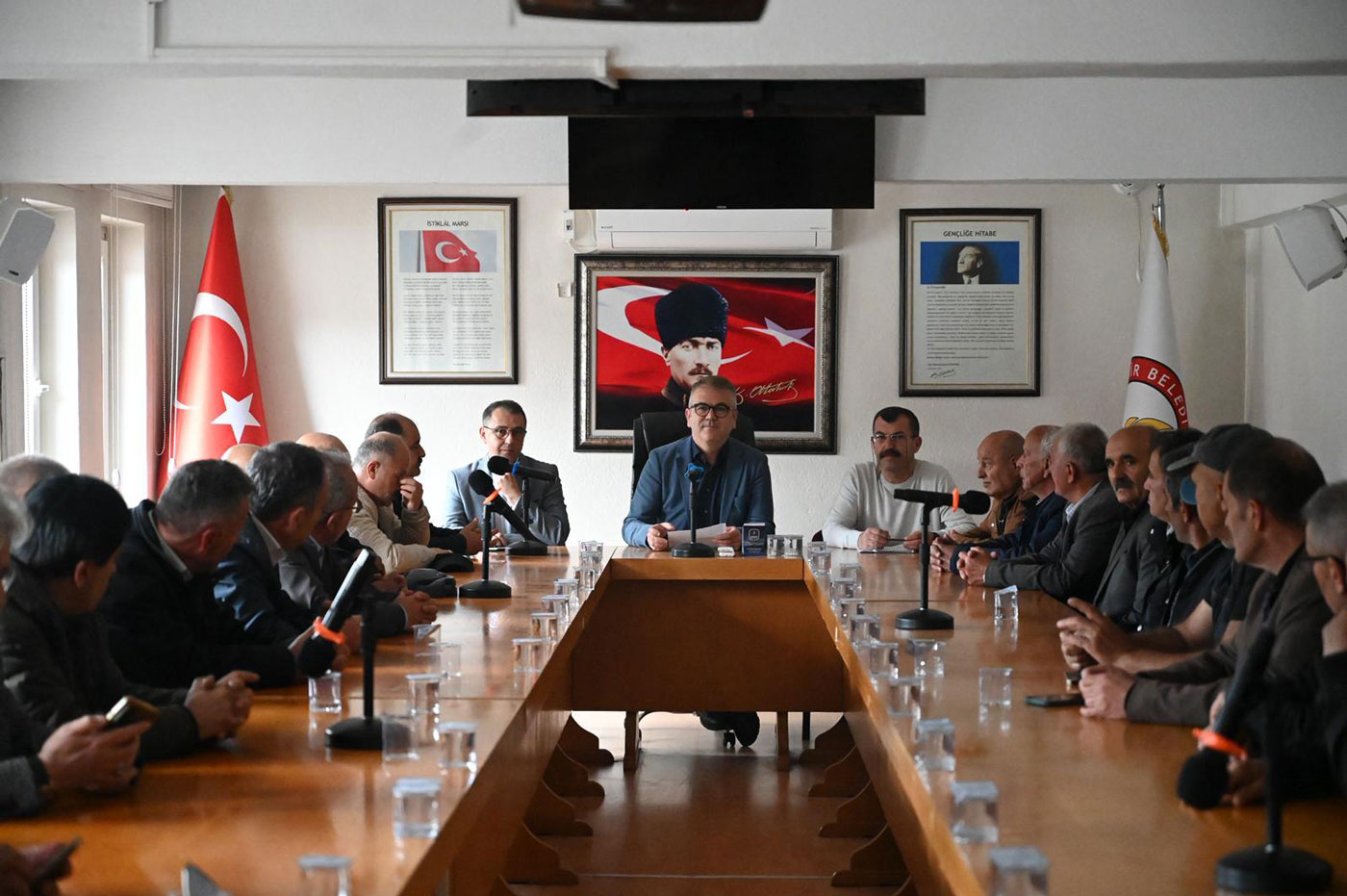 BAŞKAN USTAOĞLU, “TOP YEKÜN GÜÇ BİRLİĞİ İLE HAREKET ETMELİYİZ”