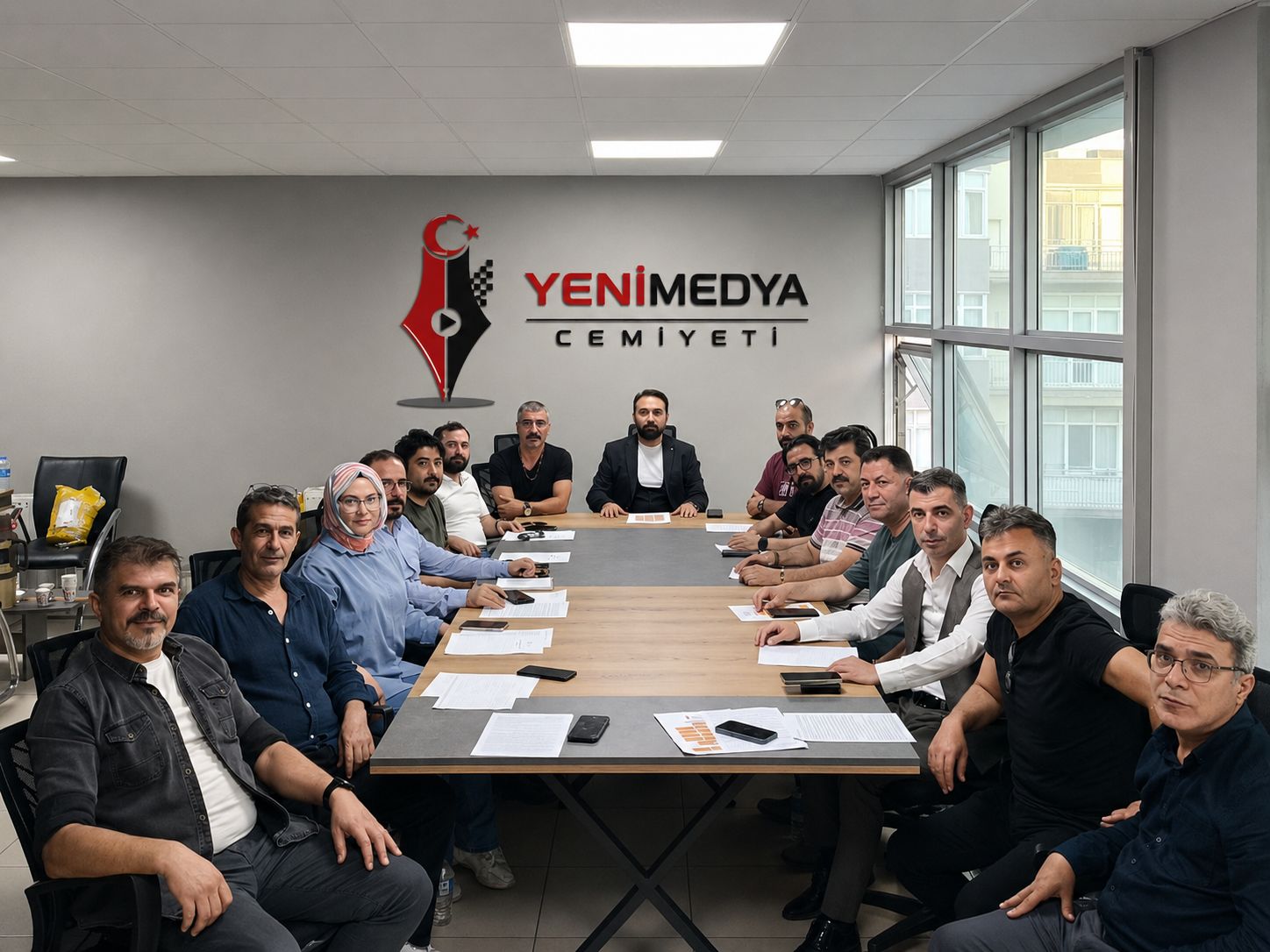 YENİ MEDYA CEMİYETİ İLK YÖNETİM KURULU TOPLANTISINI GERÇEKLEŞTİRDİ