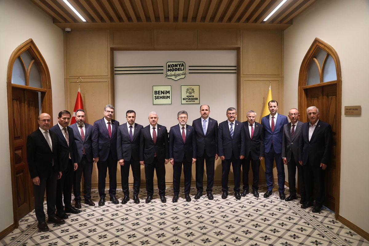 TARIM VE ORMAN BAKANI YUMAKLI BAŞKAN ALTAY’I ZİYARET ETTİ