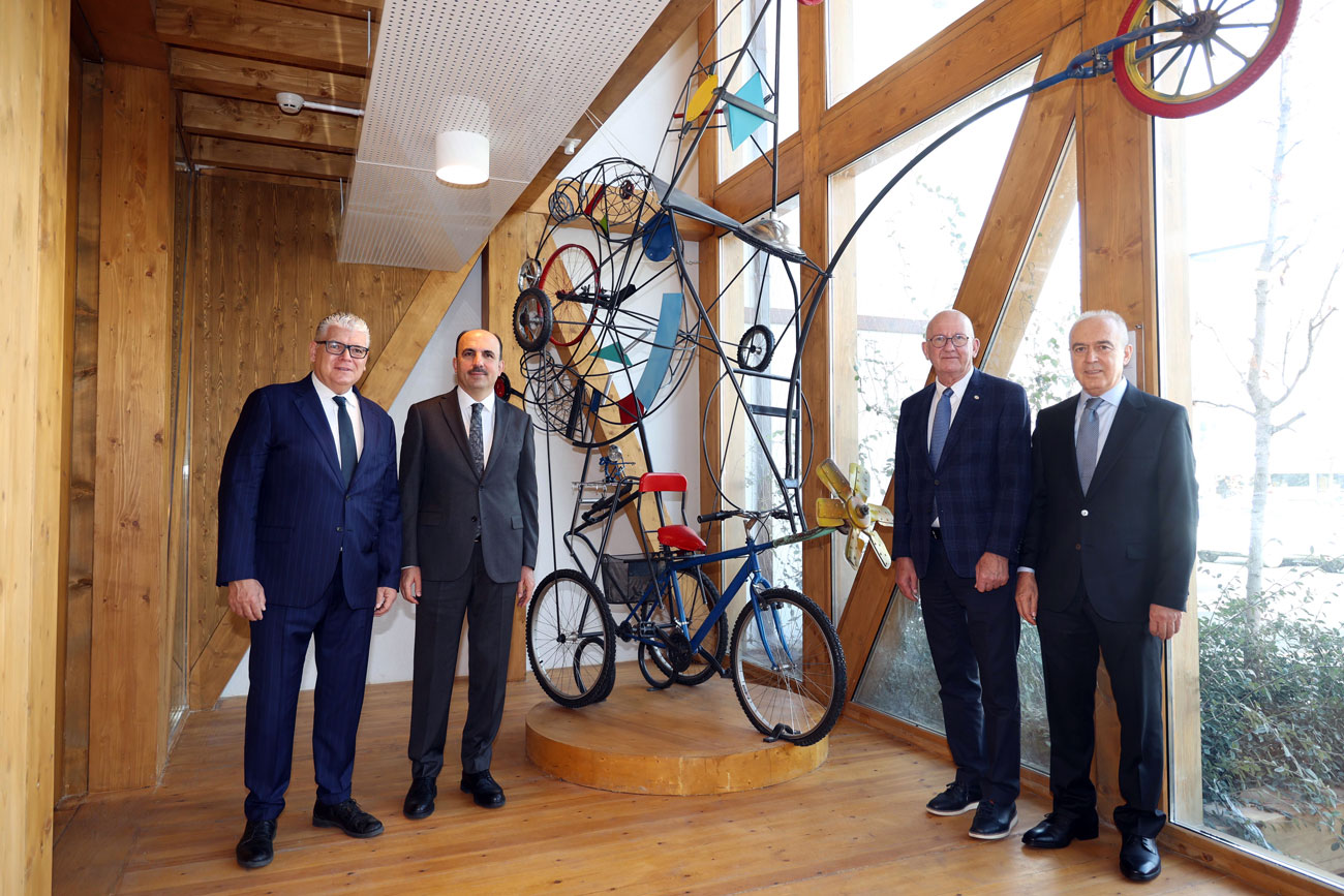  AVRUPA BİSİKLET BİRLİĞİ BAŞKANI CASA, BAŞKAN ALTAY’I ZİYARET ETTİ