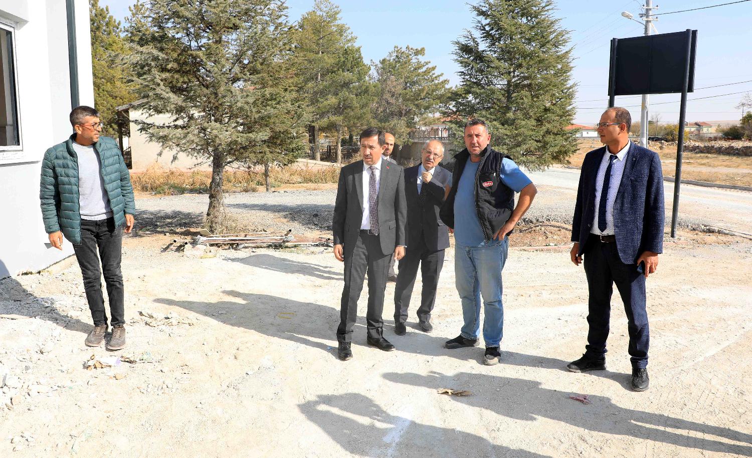 BAŞKAN KILCA, KIZÖREN VE KÖSEALİ MAHALLELERİNDEKİ YAPIMI SÜREN YATIRIMLARI İNCELEDİ