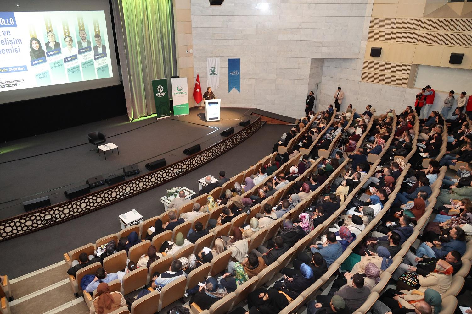 KARATAY’DA “EVLİLİK VE AİLE GELİŞİM AKADEMİSİ” YOĞUN İLGİYLE SÜRÜYOR