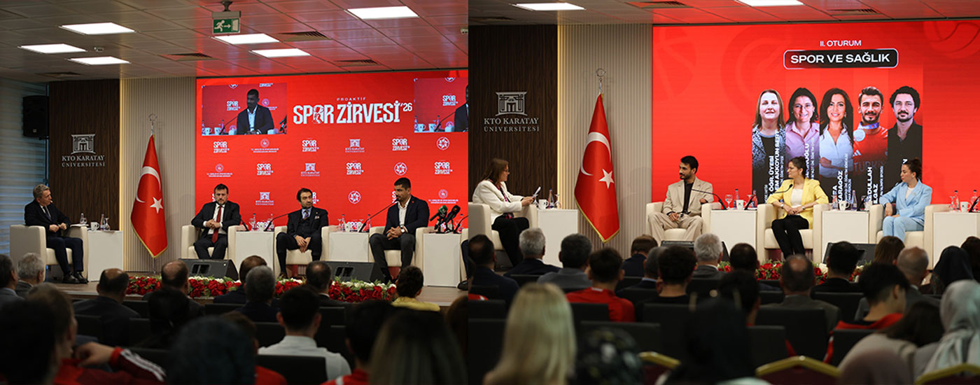 OLİMPİYAT ŞAMPİYONLARINDAN FEDERASYON BAŞKANLARINA, SPOR DÜNYASI KTO KARATAY’DA BULUŞTU