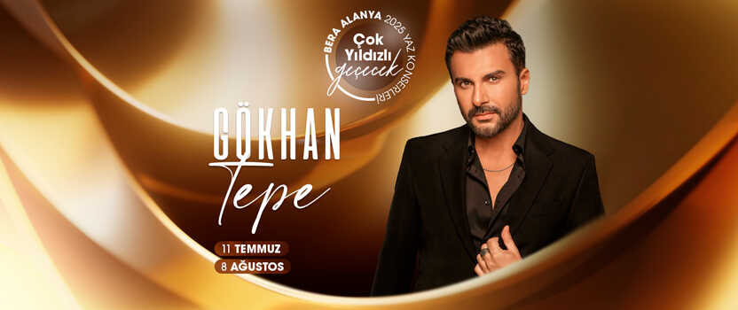 SANATÇI GÖKHAN TEPE BERA ALANYA OTELDE SEVENLERİYLE BULUŞTU