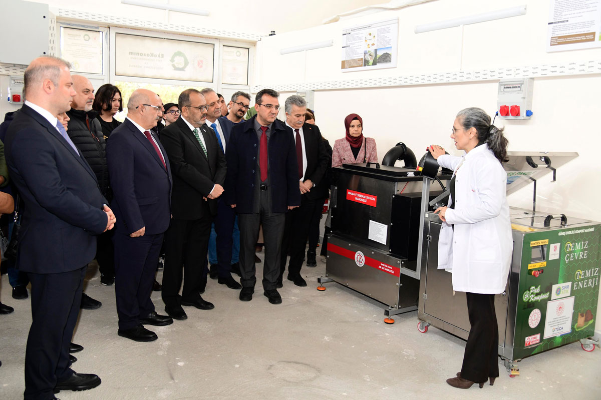 KTÜN EKOKAZANIM – ATIK DEĞERLENDİRME VE DÖNÜŞTÜRME MERKEZİ AÇILDI