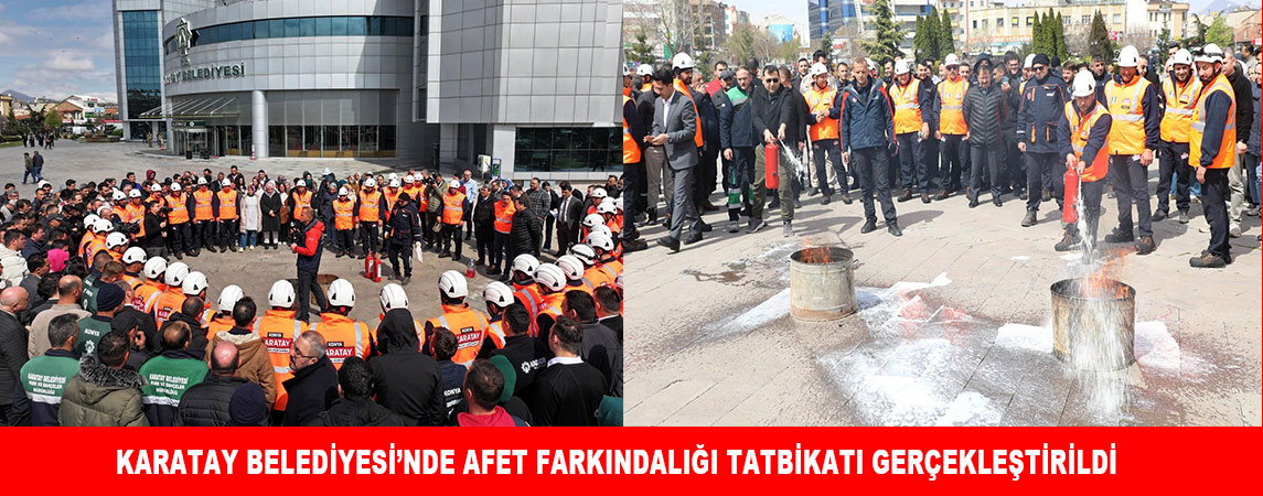 AFAD VE KARATAY BELEDİYESİ İŞBİRLİĞİYLE HAYAT KURTARAN EĞİTİM 