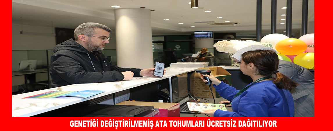 KARATAY BELEDİYESİ, GENETİĞİ DEĞİŞTİRİLMEMİŞ ATA TOHUMLARINI ÜCRETSİZ DAĞITIYOR 