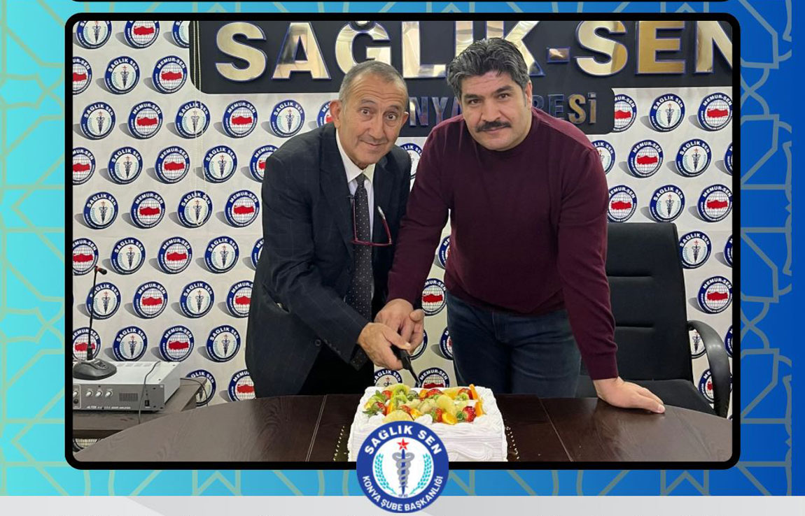 BASIN DANIŞMANI MUHAMMET KENCİ’ĞE SÜRPRİZ KUTLAMA