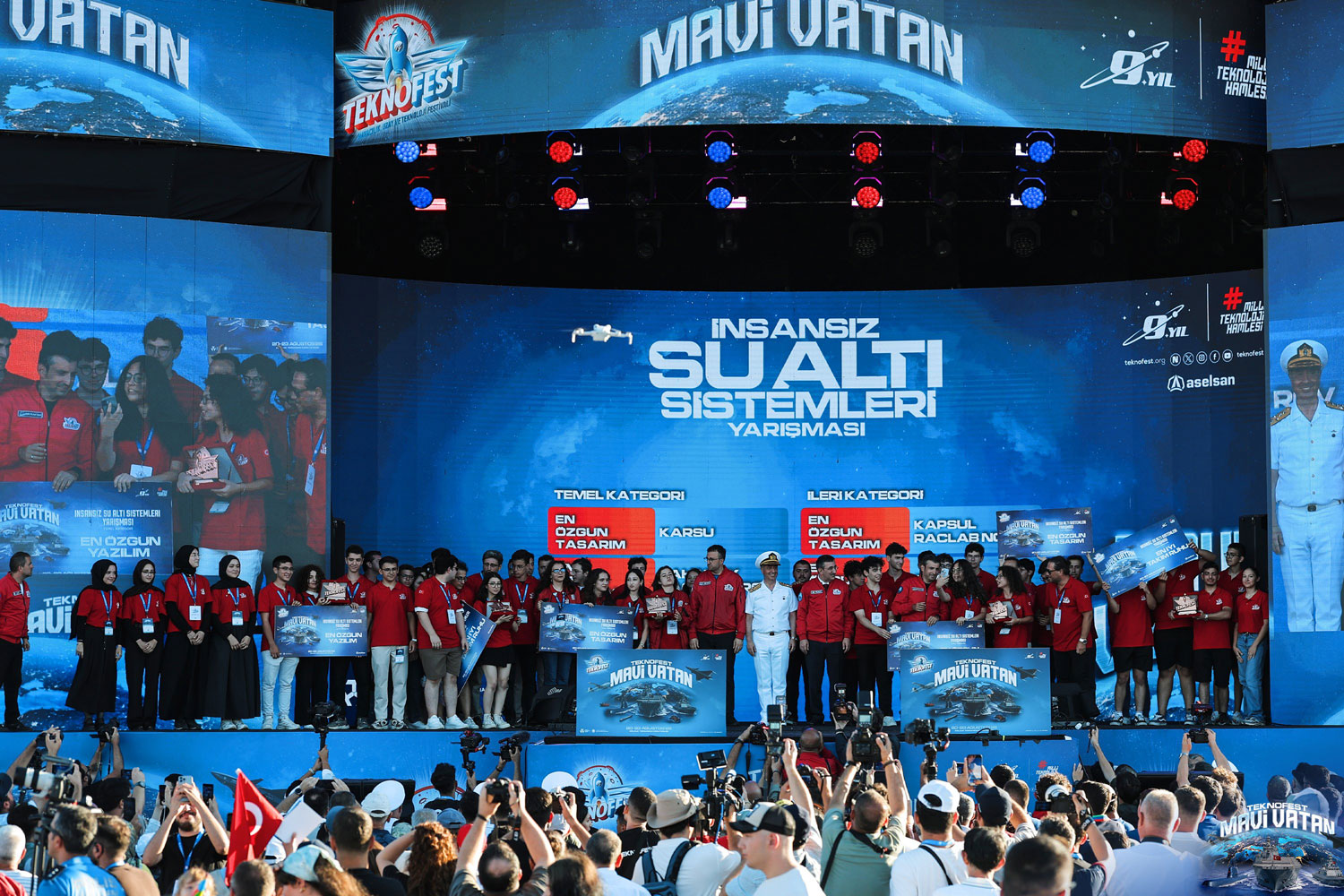 KTÜN Öğrencileri TEKNOFEST Mavi Vatan’da “En Özgün Tasarım Ödülü”nün Sahibi Oldu