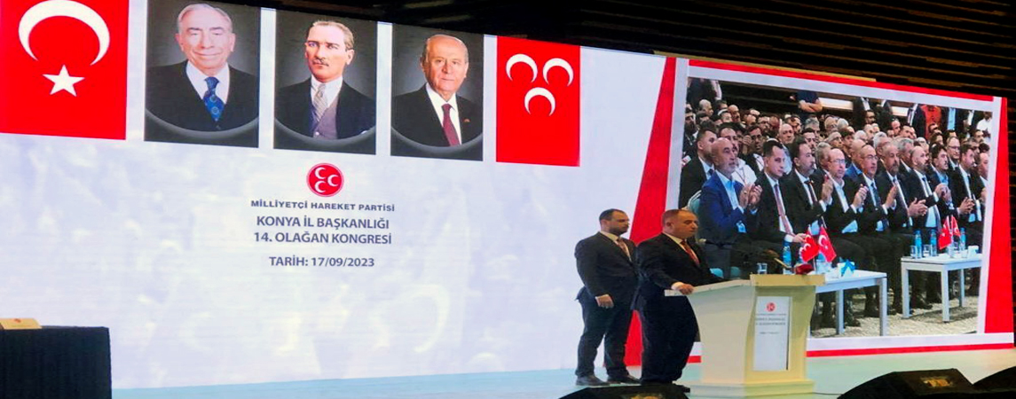 MHP KONYA İL BAŞKANI REMZİ KARAASLAN GÜVEN TAZELEDİ