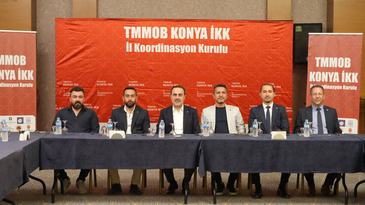  Başkan Öztürk, Tmmob Konya İkk  İstişare Toplantısı’na Konuk Oldu