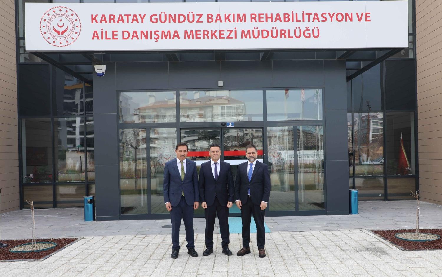 YAKUTİYE BELEDİYE BAŞKANI MAHMUT UÇAR’DAN KARATAY’A ZİYARET